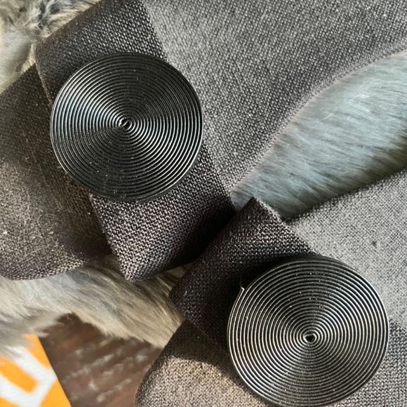 Womens Fashion Flat Slide Sandals - Soft Fabric Upper, Slip-on, Open Toe - Picture 3 of 9